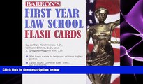 READ book  Barron s First Year Law School Flash Cards: 350 Cards with Questions   Answers READ