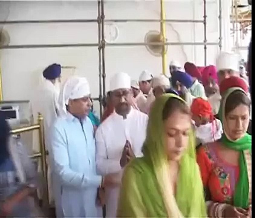 Anil joshi at sri darbar sahib