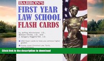 READ  Barron s First Year Law School Flash Cards: 350 Cards with Questions   Answers FULL ONLINE