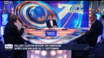 États-Unis : Hillary Clinton de retour en campagne – 17/09