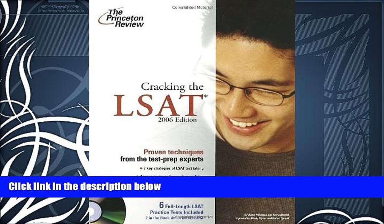 READ book  Cracking the LSAT with CD-ROM, 2006 (Graduate Test Prep) READ ONLINE