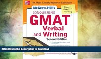 FAVORITE BOOK  McGraw-Hills Conquering GMAT Verbal and Writing, 2nd Edition FULL ONLINE