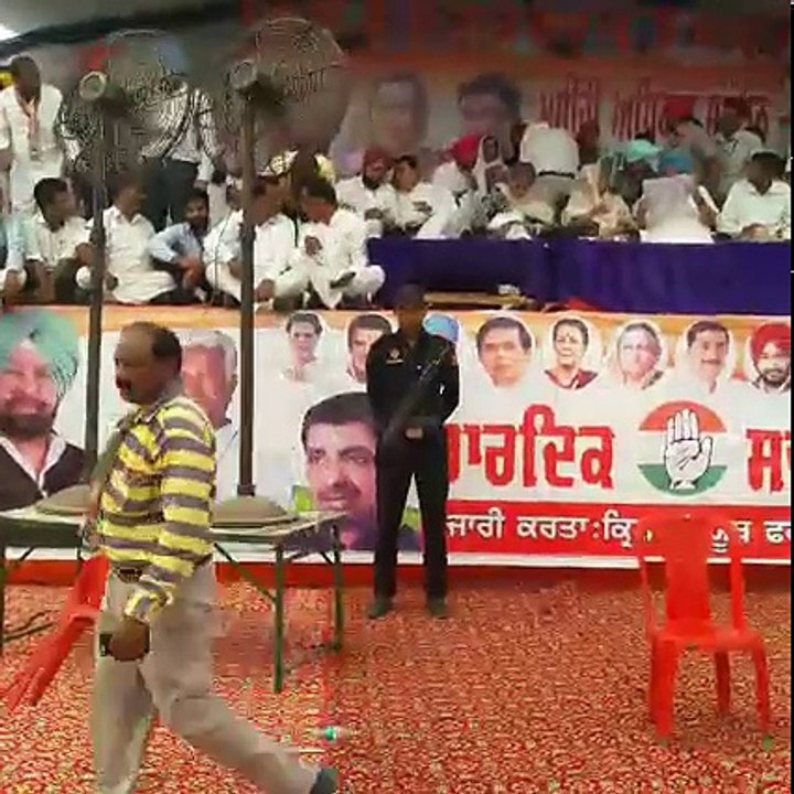 Captain amarinder singh rally at ajnala
