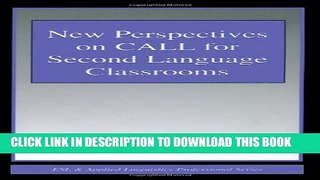 [PDF] New Perspectives on CALL for Second Language Classrooms (ESL   Applied Linguistics