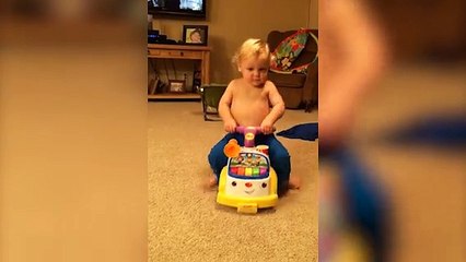 Funny Baby Could Use A Backup Camera