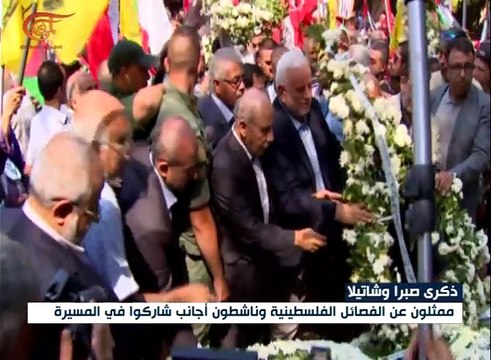 الفلسطنيون في لبنان يحيون الذكرى الـ34 لمجزرة صبرا ...