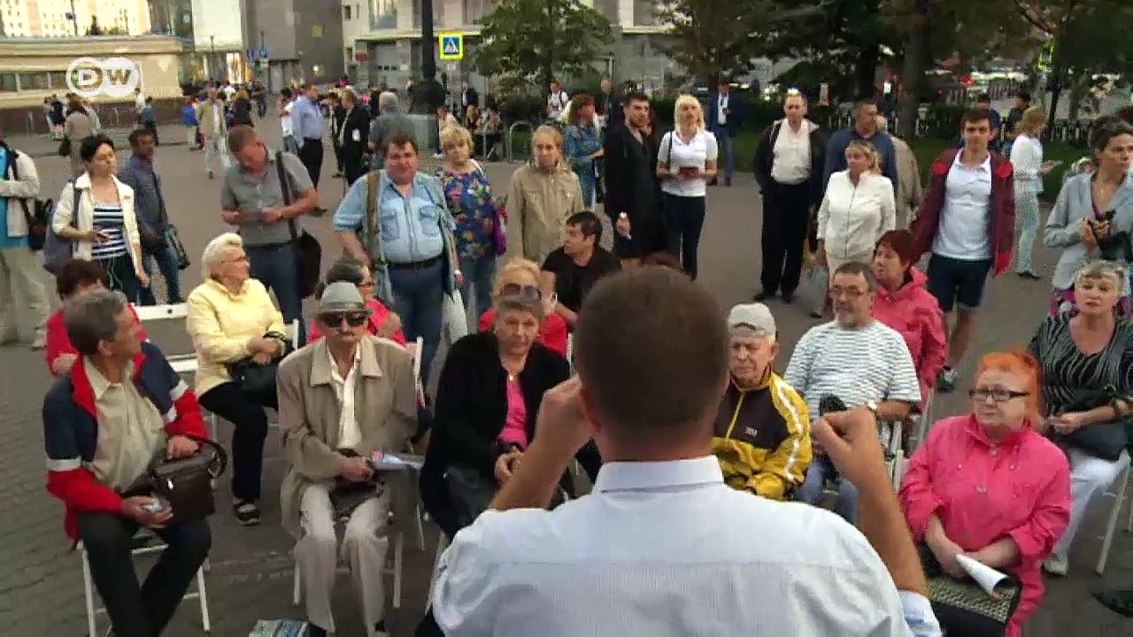 Chancenlos? Opposition in Russland | DW Nachrichten