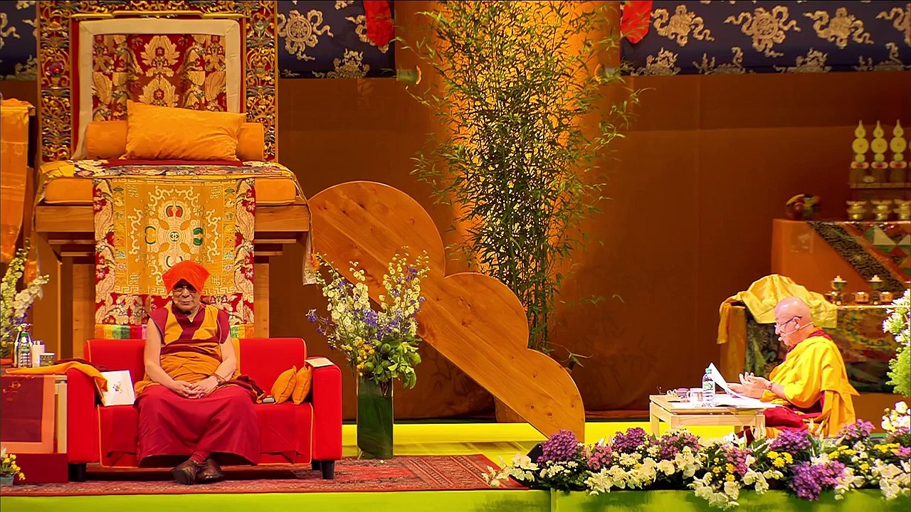 Dalai Lama France 2016 -  Deutsch Übersetzung - Samstag 17.  :  13.00