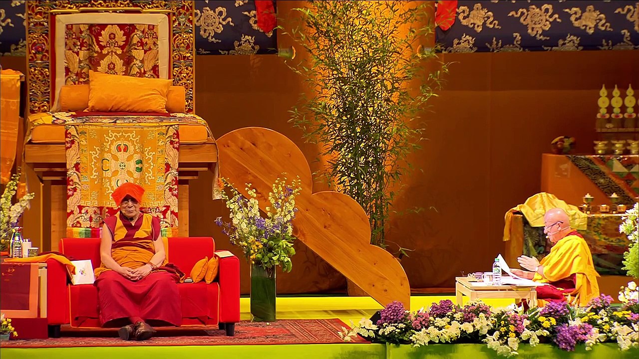 Dalai Lama France 2016 - en español - sábado 17 : 13:00