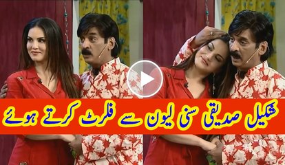 Shakeel Funny Jokes in Award Ceremony-2016-Sunny Leone