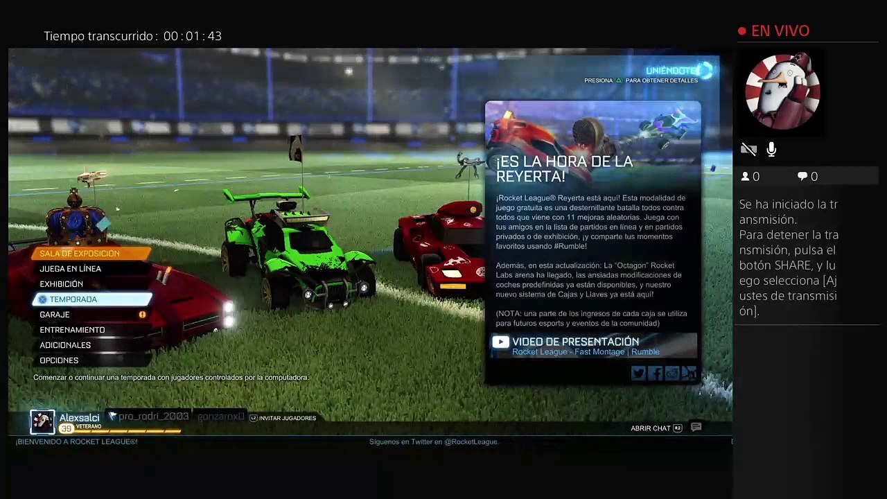 Transmisión de PS4 en vivo de Alexsalci (2)