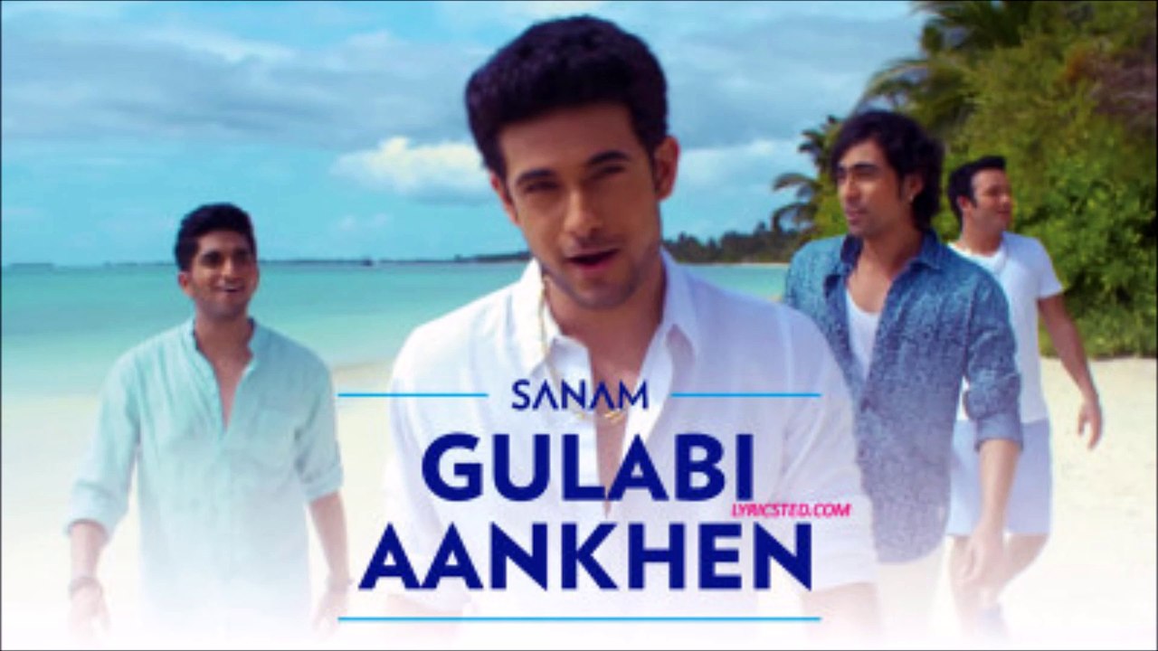 "GulABI AnKHy" By "SAnaM" ViDeO LyRiC's.A BranD NEw CoVeR sonG'.