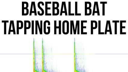Baseball Bat Tapping Home Plate Sound Effect