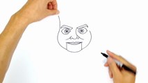 How to Draw Slappy (Goosebumps)- Kids Art Lesson !