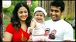 Actor Surya with his Son Dev & Daughter Diya Photos
