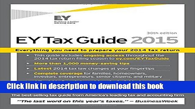 [PDF] EY Tax Guide 2015 (Ernst Young Tax Guide) Full Online