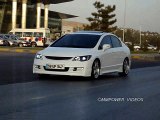 Honda Civic i-vtec White MMPower Project Cool Video
