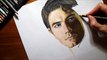 Speed Drawing of Superman How to Draw Time Lapse Art Video Colored Pencil Illustration Artwork Draw Realism