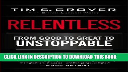 [PDF] Relentless: From Good to Great to Unstoppable Full Colection