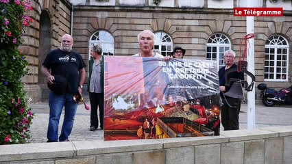 Download Video: Morlaix. Centre des impôts : le tocsin sonne toujours