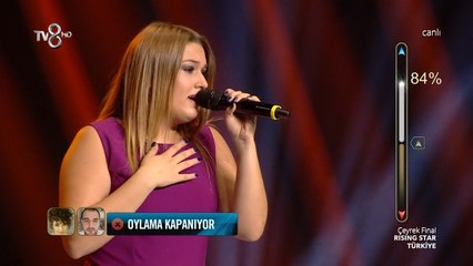 Gizem Sancaklı 'Git' Çeyrek Final - Rising Star Türkiye 7 Eylül 2016