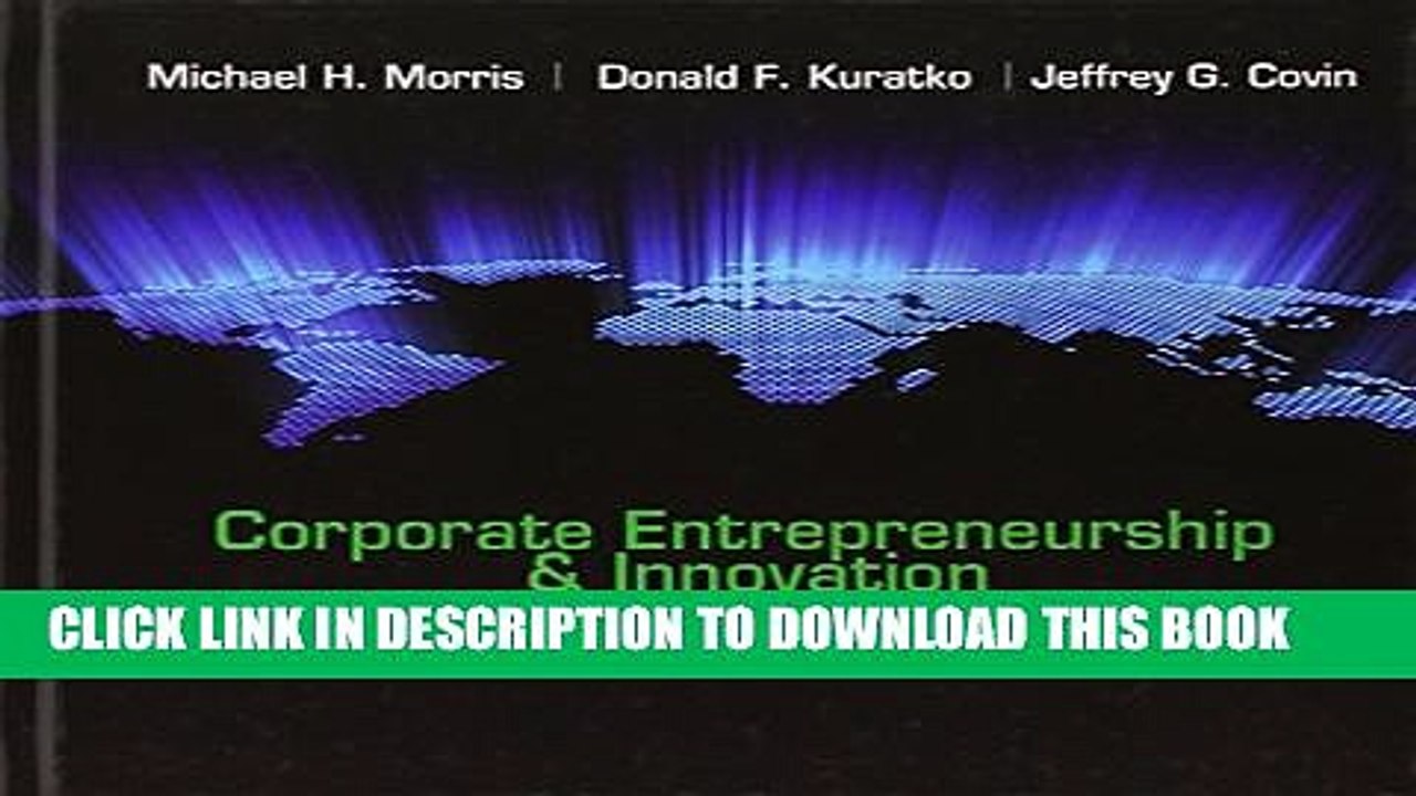 [PDF] Corporate Entrepreneurship   Innovation Popular Online