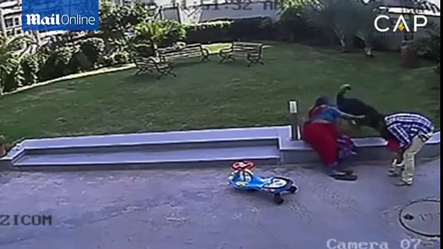 Terrifying Moment Heroic Boy Saves His Toddler Sister From Vicious German Shepherd