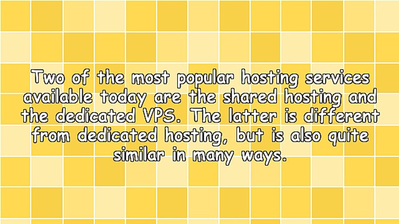 Shared Hosting Vs Dedicated VPS
