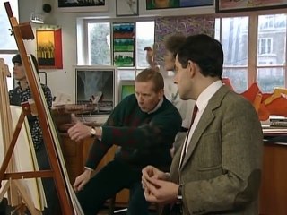 mr bean in chemistry lab