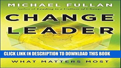 [PDF] Change Leader: Learning to Do What Matters Most Popular Online