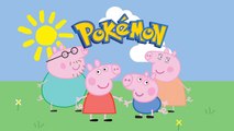 Peppa Pig English - Pokemon Go costumes - Cartoon For kids - Disfraces de Pokemon