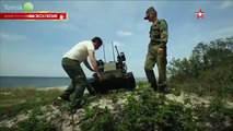 Российский боевой робот, чуть не убил в эфире офицера РФ (Видео)