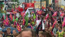 مظاهرات في ألمانيا ضد اتفاقات التبادل الحر مع كل من الولايات المتحدة وكندا