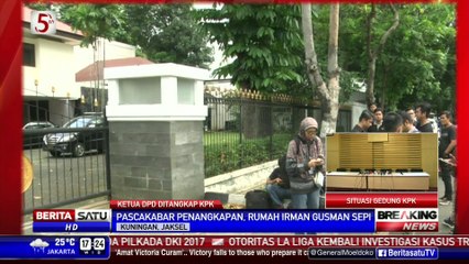 Download Video: Rumah Dinas Irman Gusman Terlihat Sepi