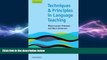 complete  Oxford Handbooks for Language Teachers: Techniques and Principles in Language Teaching