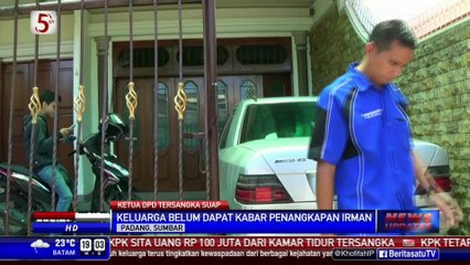 Keluarga di Padang Belum Tahu Penangkapan Irman Gusman