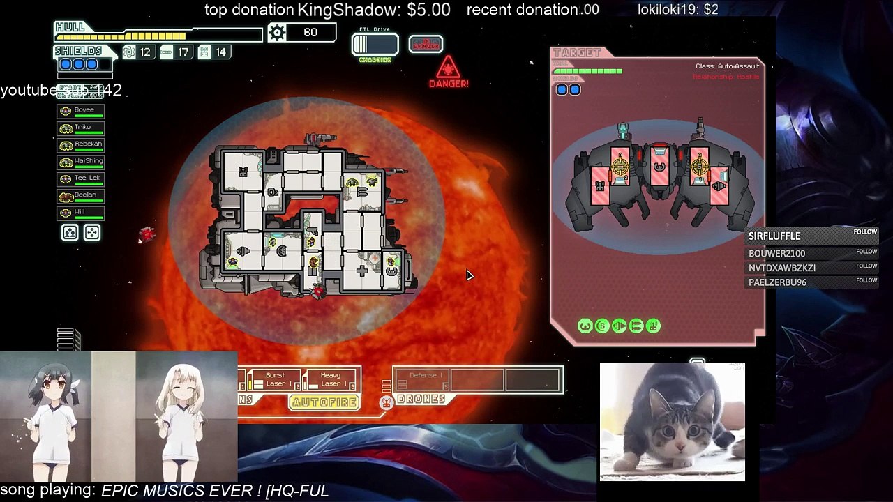 FTL hard can i bet this game? with engi ship  try 3 ;/ (275)
