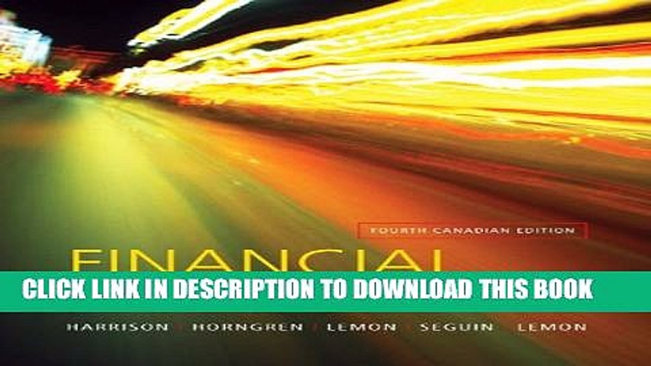 [PDF] Financial Accounting, Fourth Canadian Edition (4th Edition) Popular Online
