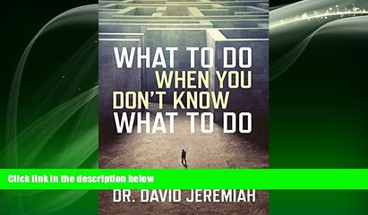 different   What to Do When You Don t Know What to Do