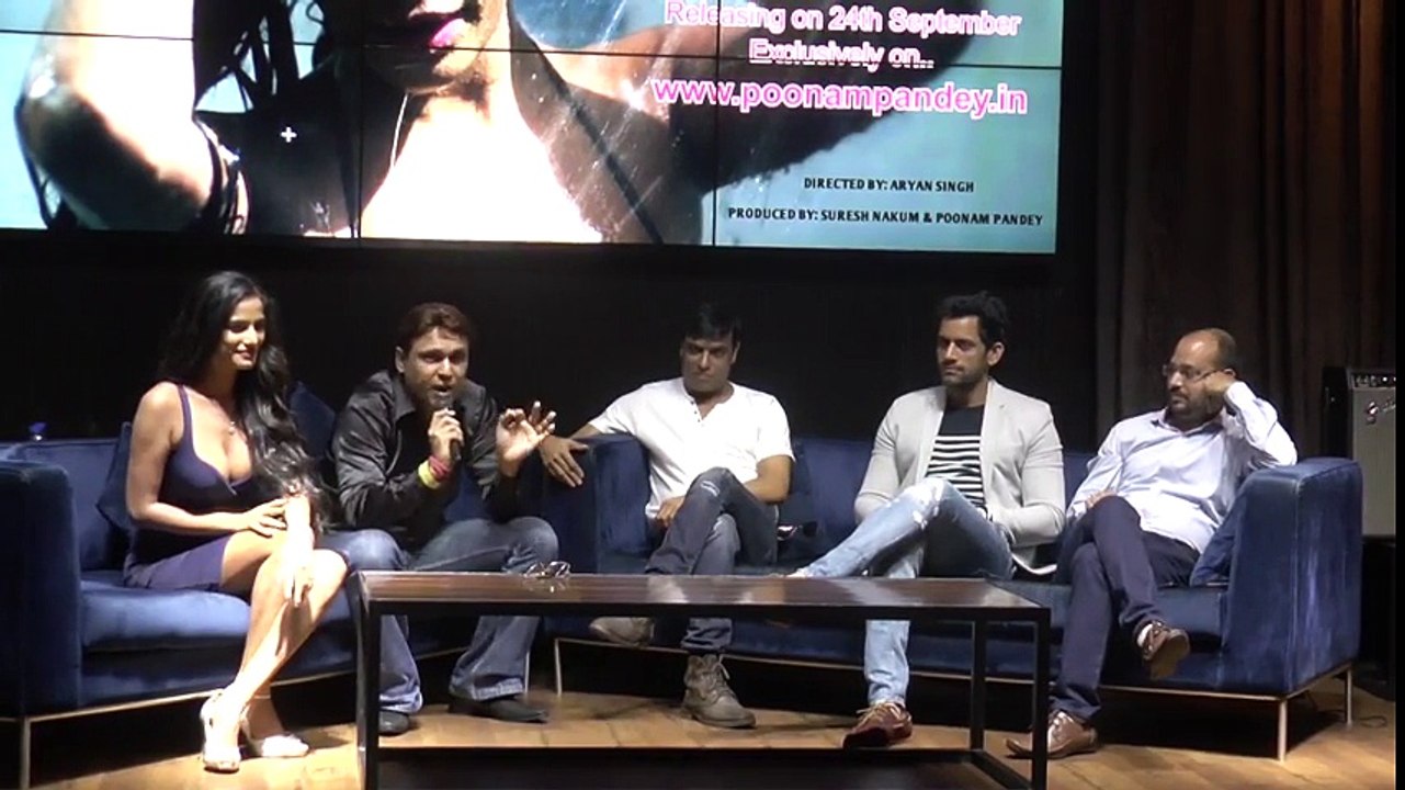 Hot Poonam Pandey At Trailer Launch Of THE WEEKEND Official Trailer