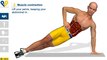 Six pack abs  Side plank with crossed legs !