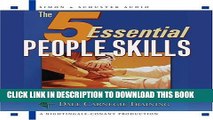 [PDF] The 5 Essential People Skills: How to Assert Yourself, Listen to Others, and Resolve