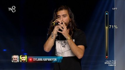 Yiğit Okan Demirel 'Deniz Üstü Köpürür' Çeyrek Final - Rising Star Türkiye 7 Eylül 2016