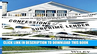 [PDF] Confessions of a Subprime Lender: An Insider s Tale of Greed, Fraud, and Ignorance Popular