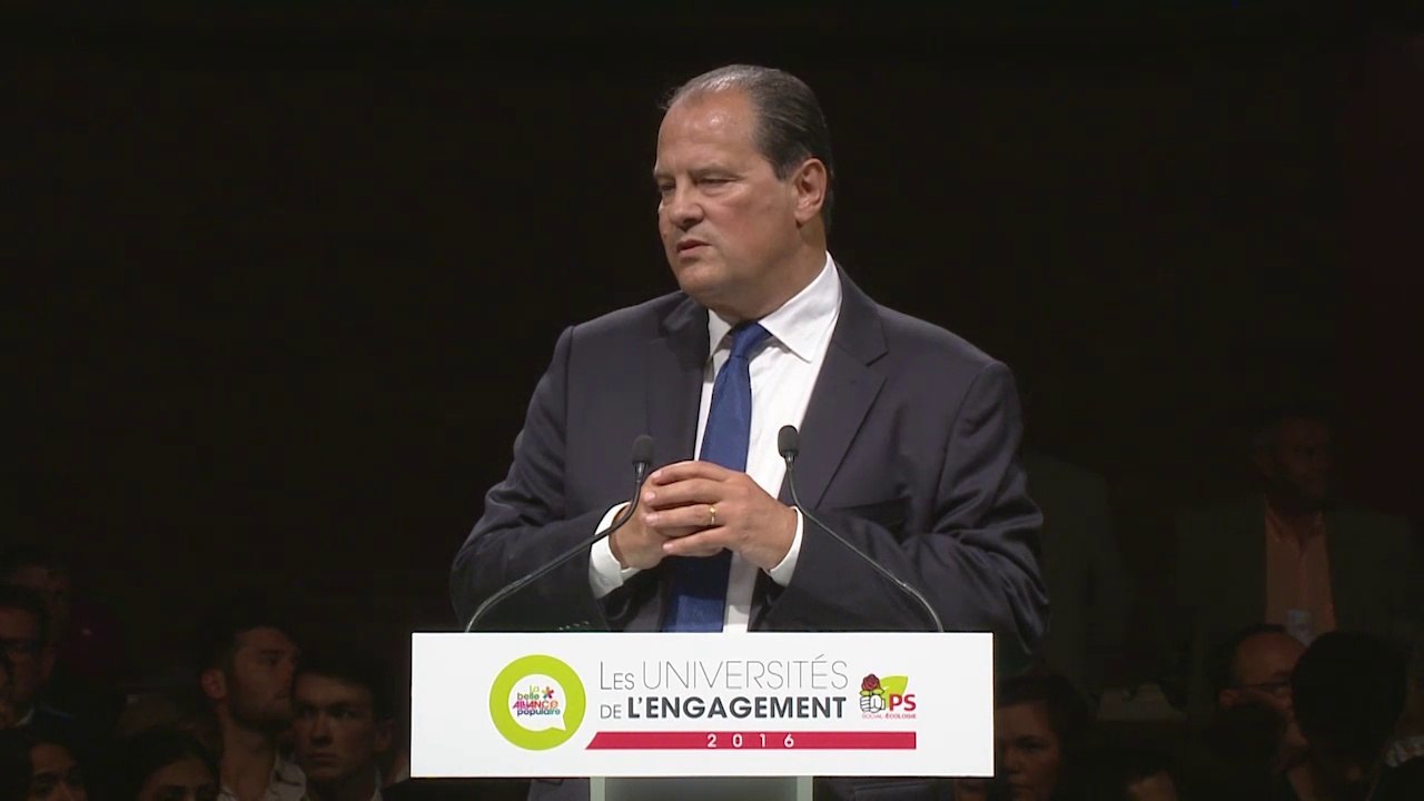 Discours  de Jean-Christophe Cambadelis à l'Université de l'Engagement à Lomme
