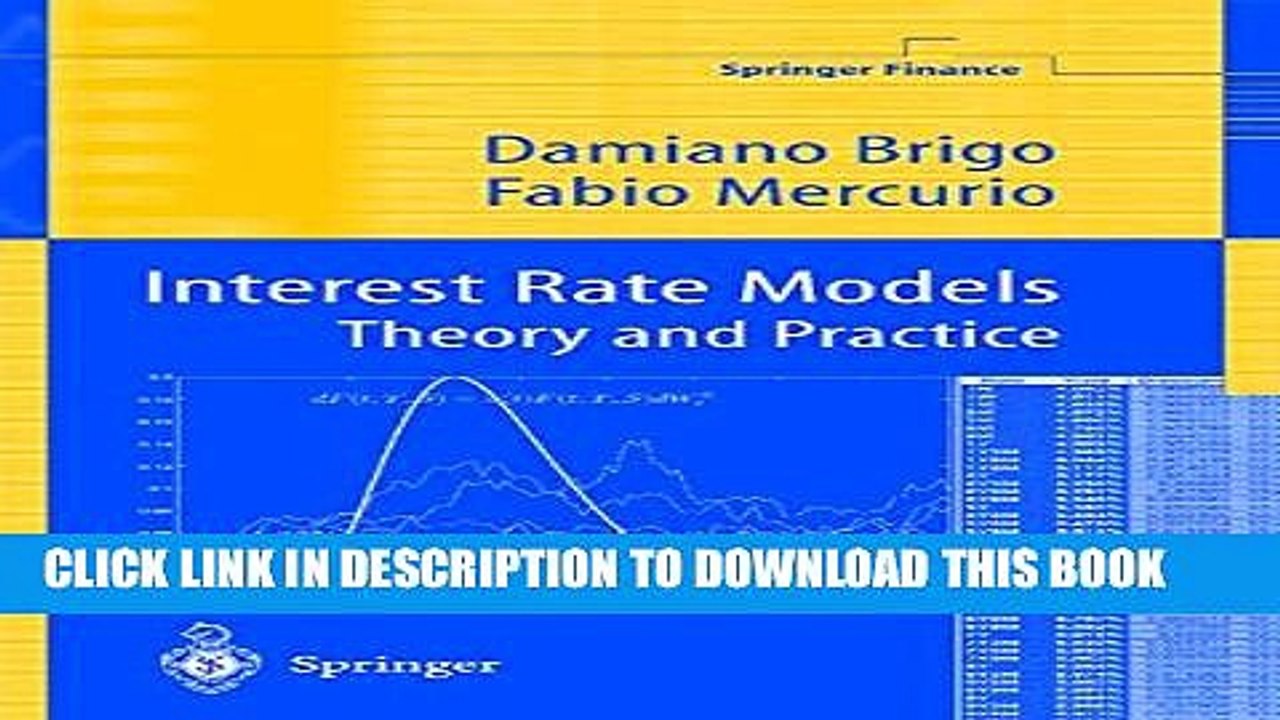 [PDF] Interest Rate Models - Theory and Practice Popular Colection