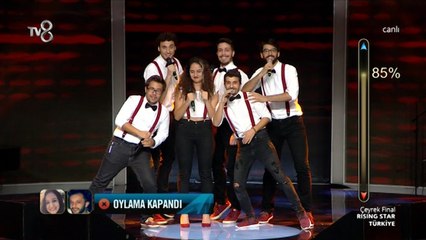 BEŞARTIBİR 'All About That Bass' Çeyrek Final - Rising Star Türkiye 7 Eylül 2016