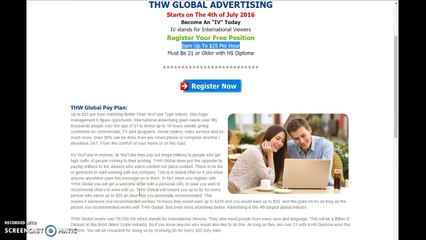 Gagner de l'argent avec THW GLOBAL