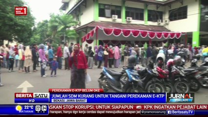 Disdukcapil Bekasi Kewalahan Hadapi Banyaknya Warga Perekam e-KTP