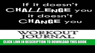 Collection Book Workout Journal: Workout Log Diary with Food   Exercise Journal: Workout Planner /